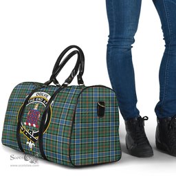 Scottish Ogilvie Hunting Ancient Clan Tartan Travel Bag - Crest Classic Scottish Plaid Tartan Plaid