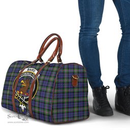 Scottish Baird Modern Clan Tartan Travel Bag - Crest Classic Scottish Plaid Tartan Plaid