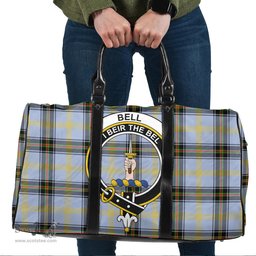 Scottish Bell of the Borders Clan Tartan Travel Bag - Crest Classic Scottish Plaid Tartan Plaid