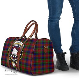Scottish Tennant Clan Tartan Travel Bag - Crest Classic Scottish Plaid Tartan Plaid