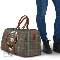 Scottish Shaw Green Modern Clan Tartan Travel Bag - Crest Classic Scottish Plaid Tartan Plaid