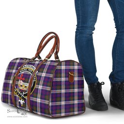 Scottish MacDonald Dress Modern Clan Tartan Travel Bag - Crest Classic Scottish Plaid Tartan Plaid
