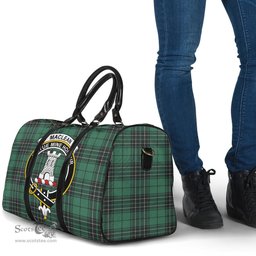 Scottish MacLean Hunting Ancient Clan Tartan Travel Bag - Crest Classic Scottish Plaid Tartan Plaid