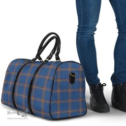Scottish MacLaine of Loch Buie Hunting Ancient Clan Tartan Travel Bag - Classic Scottish Plaid Tartan Plaid