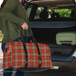 Scottish MacGill Modern Clan Tartan Travel Bag - Classic Scottish Plaid Tartan Plaid