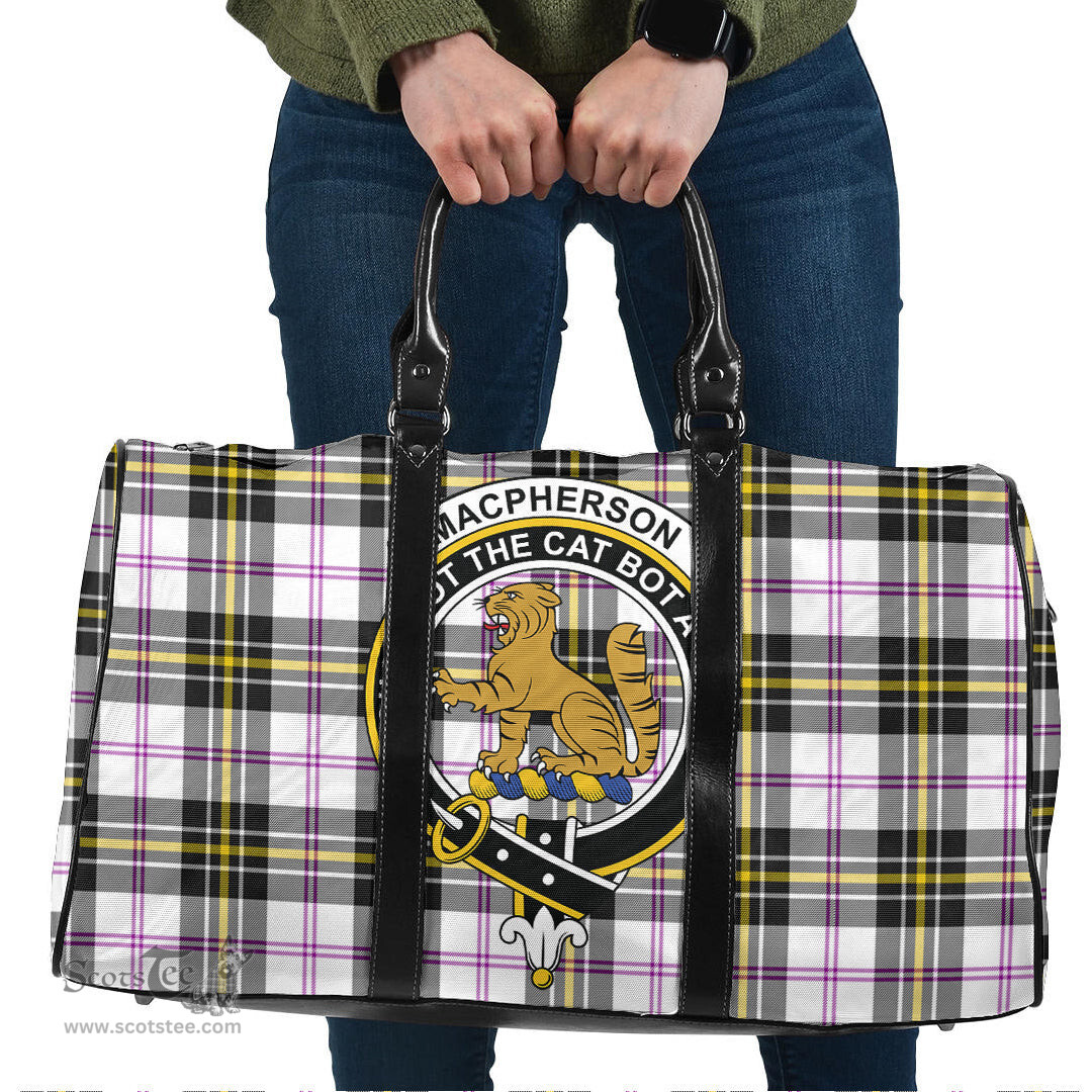 Scottish MacPherson Dress Modern Clan Tartan Travel Bag - Crest Classic Scottish Plaid Tartan Plaid