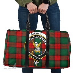 Scottish Stewart Atholl Modern Clan Tartan Travel Bag - Crest Classic Scottish Plaid Tartan Plaid