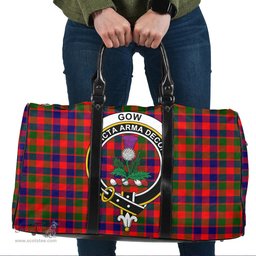 Scottish Gow Modern Clan Tartan Travel Bag - Crest Classic Scottish Plaid Tartan Plaid