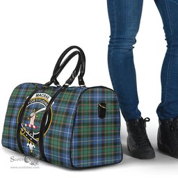 Scottish MacRae Hunting Ancient Clan Tartan Travel Bag - Crest Classic Scottish Plaid Tartan Plaid