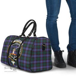 Scottish Guthrie Modern Clan Tartan Travel Bag - Crest Classic Scottish Plaid Tartan Plaid