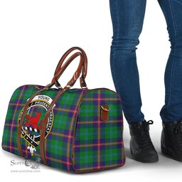 Scottish Young Modern Clan Tartan Travel Bag - Crest Classic Scottish Plaid Tartan Plaid