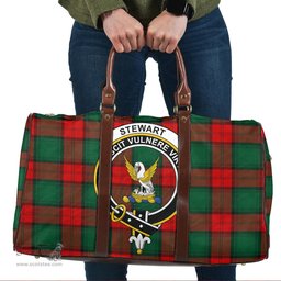 Scottish Stewart Atholl Modern Clan Tartan Travel Bag - Crest Classic Scottish Plaid Tartan Plaid