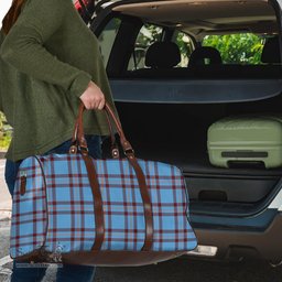 Scottish Elliot Ancient Clan Tartan Travel Bag - Classic Scottish Plaid Tartan Plaid