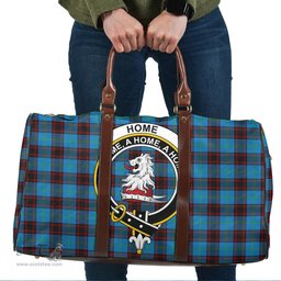 Scottish Home Ancient Clan Tartan Travel Bag - Crest Classic Scottish Plaid Tartan Plaid