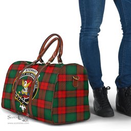 Scottish Stewart Atholl Modern Clan Tartan Travel Bag - Crest Classic Scottish Plaid Tartan Plaid