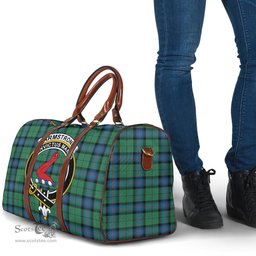 Scottish Armstrong Ancient Clan Tartan Travel Bag - Crest Classic Scottish Plaid Tartan Plaid