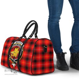 Scottish MacIver Modern Clan Tartan Travel Bag - Crest Classic Scottish Plaid Tartan Plaid