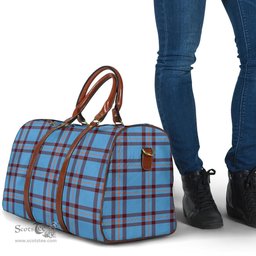 Scottish Elliot Ancient Clan Tartan Travel Bag - Classic Scottish Plaid Tartan Plaid
