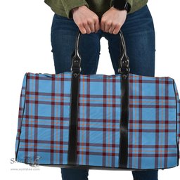 Scottish Elliot Ancient Clan Tartan Travel Bag - Classic Scottish Plaid Tartan Plaid