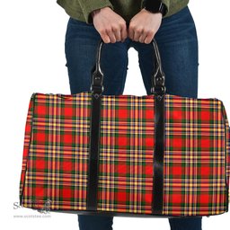 Scottish MacGill Modern Clan Tartan Travel Bag - Classic Scottish Plaid Tartan Plaid