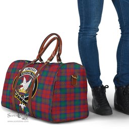 Scottish Lindsay Modern Clan Tartan Travel Bag - Crest Classic Scottish Plaid Tartan Plaid