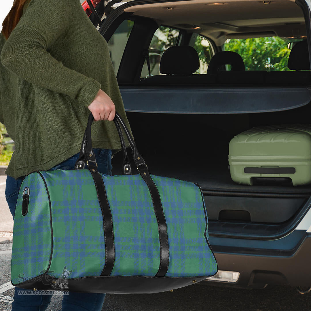 Scottish Montgomery Ancient Clan Tartan Travel Bag - Classic Scottish Plaid Tartan Plaid