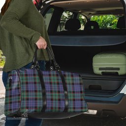 Scottish Fletcher Modern Clan Tartan Travel Bag - Classic Scottish Plaid Tartan Plaid