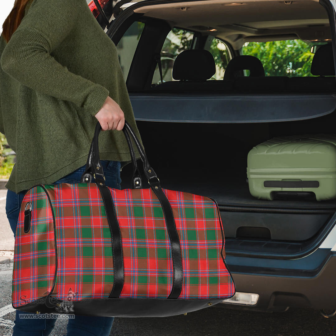 Scottish Dalziel Modern Clan Tartan Travel Bag - Classic Scottish Plaid Tartan Plaid