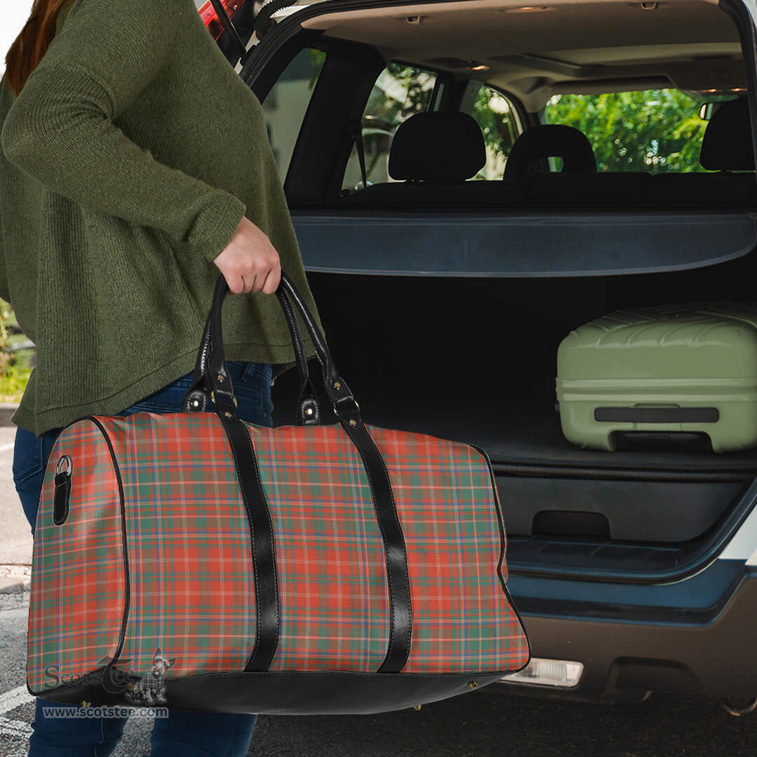 Scottish MacDougall Ancient Clan Tartan Travel Bag - Classic Scottish Plaid Tartan Plaid