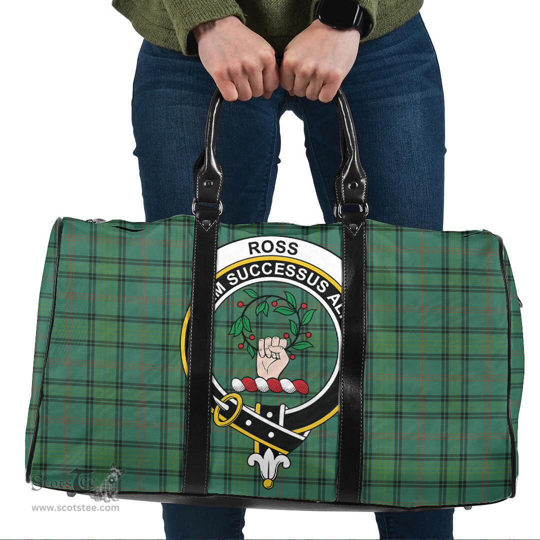 Scottish Ross Hunting Ancient Clan Tartan Travel Bag - Crest Classic Scottish Plaid Tartan Plaid