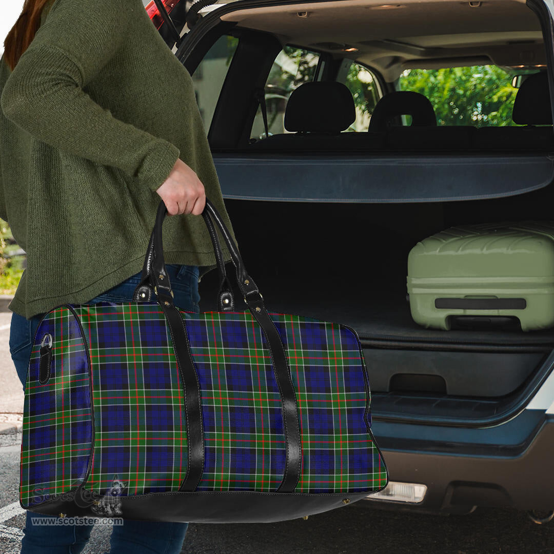 Scottish Colquhoun Modern Clan Tartan Travel Bag - Classic Scottish Plaid Tartan Plaid