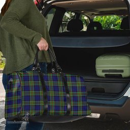 Scottish Colquhoun Modern Clan Tartan Travel Bag - Classic Scottish Plaid Tartan Plaid
