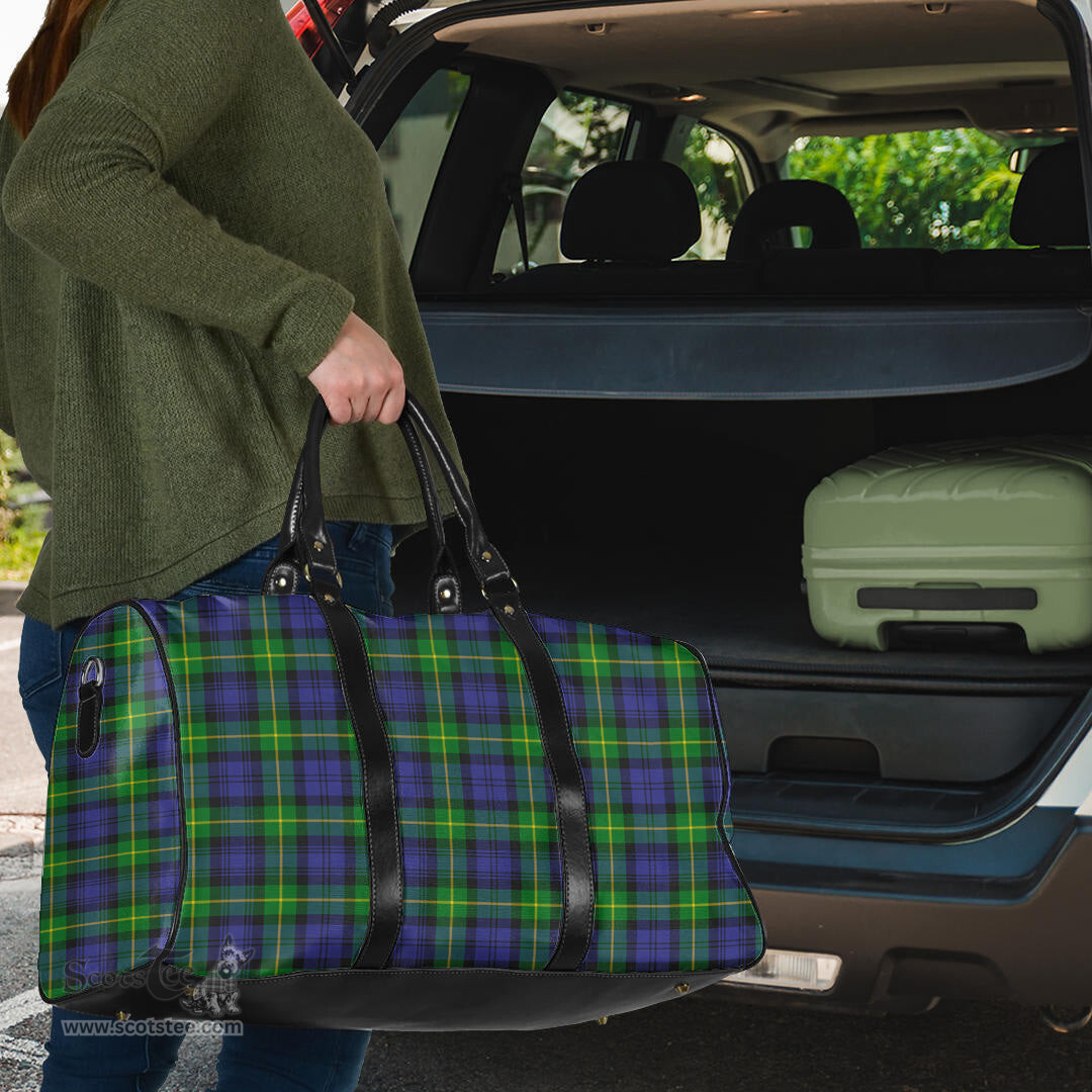 Scottish Gordon Modern Clan Tartan Travel Bag - Classic Scottish Plaid Tartan Plaid