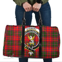 Scottish Stewart of Appin Modern Clan Tartan Travel Bag - Crest Classic Scottish Plaid Tartan Plaid