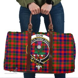 Scottish Gow Modern Clan Tartan Travel Bag - Crest Classic Scottish Plaid Tartan Plaid