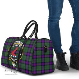 Scottish Armstrong Modern Clan Tartan Travel Bag - Crest Classic Scottish Plaid Tartan Plaid