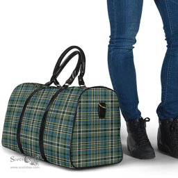 Scottish SCOTT GREEN ANCIENT Clan Tartan Travel Bag - Classic Scottish Plaid Tartan Plaid