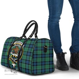 Scottish Graham of Menteith Ancient Clan Tartan Travel Bag - Crest Classic Scottish Plaid Tartan Plaid