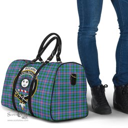 Scottish Pitcairn Hunting Clan Tartan Travel Bag - Crest Classic Scottish Plaid Tartan Plaid