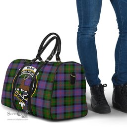 Scottish Blair Modern Clan Tartan Travel Bag - Crest Classic Scottish Plaid Tartan Plaid