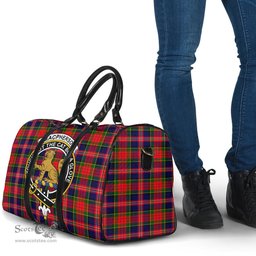 Scottish MacPherson Modern Clan Tartan Travel Bag - Crest Classic Scottish Plaid Tartan Plaid