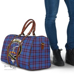 Scottish Elliot Modern Clan Tartan Travel Bag - Crest Classic Scottish Plaid Tartan Plaid