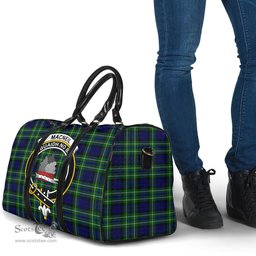 Scottish MacNeil of Colonsay Modern Clan Tartan Travel Bag - Crest Classic Scottish Plaid Tartan Plaid