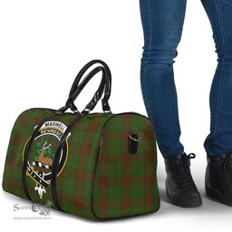 Scottish Maxwell Hunting Clan Tartan Travel Bag - Crest Classic Scottish Plaid Tartan Plaid