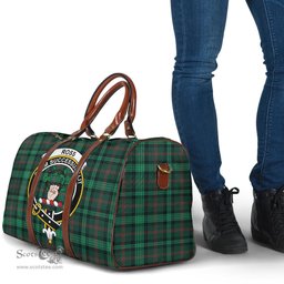 Scottish Ross Hunting Modern Clan Tartan Travel Bag - Crest Classic Scottish Plaid Tartan Plaid