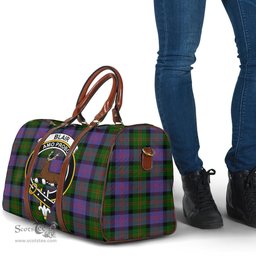 Scottish Blair Modern Clan Tartan Travel Bag - Crest Classic Scottish Plaid Tartan Plaid