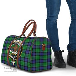 Scottish Graham of Menteith Modern Clan Tartan Travel Bag - Crest Classic Scottish Plaid Tartan Plaid