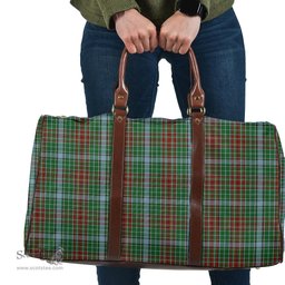 Scottish Gayre Clan Tartan Travel Bag - Classic Scottish Plaid Tartan Plaid