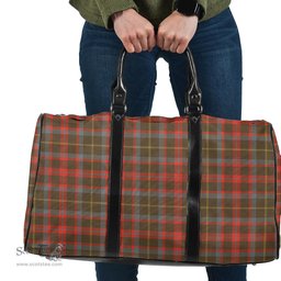 Scottish MacKintosh Hunting Weathered Clan Tartan Travel Bag - Classic Scottish Plaid Tartan Plaid