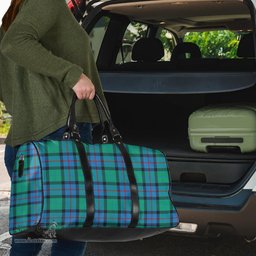 Scottish Flower Of Scotland Clan Tartan Travel Bag - Classic Scottish Plaid Tartan Plaid